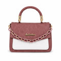 The Natasha Dual-Tone Chain Sling Bag